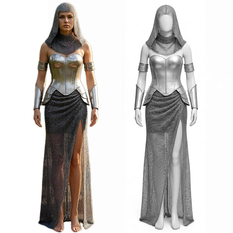 Medieval Renaissance Dress Women - Fancy Dress Medieval Female Knight Cosplay