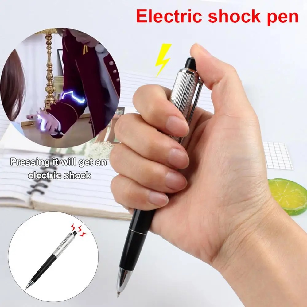 1pcs Creative Electric Shock P - Shock Pen Prank Toy ulasan dan harga