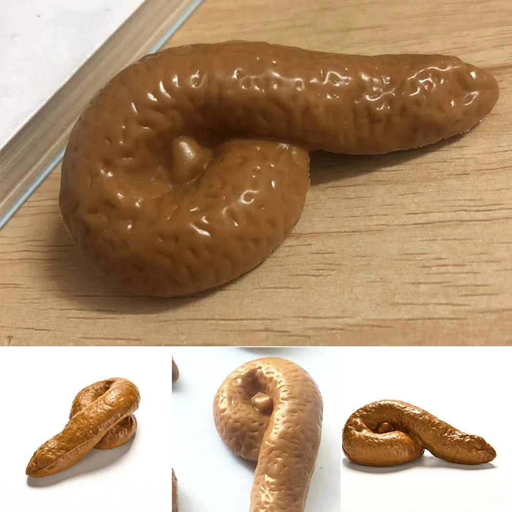 3pcs Realistic Soft Fake Dog P - Fake Poop Gag Gift ulasan dan harga