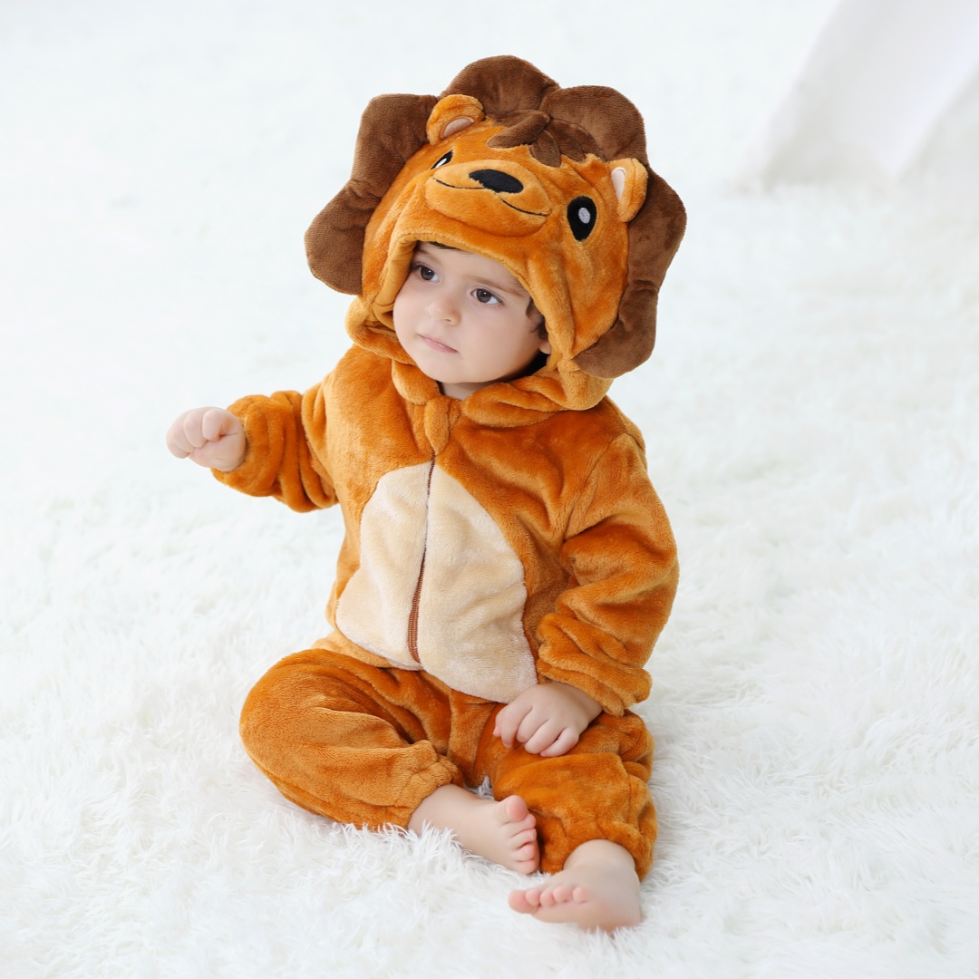 Baby Kigurumi Cute Lion Cartoo - Spiderman Jumpsuit Kids ulasan dan harga