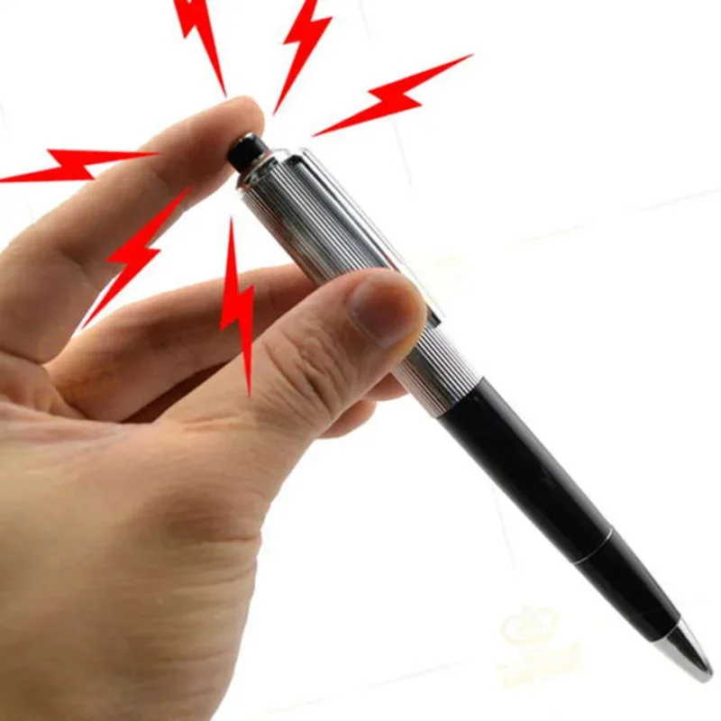 1Pcs Creative Electric Shock P - Shock Pen Prank Toy ulasan dan harga