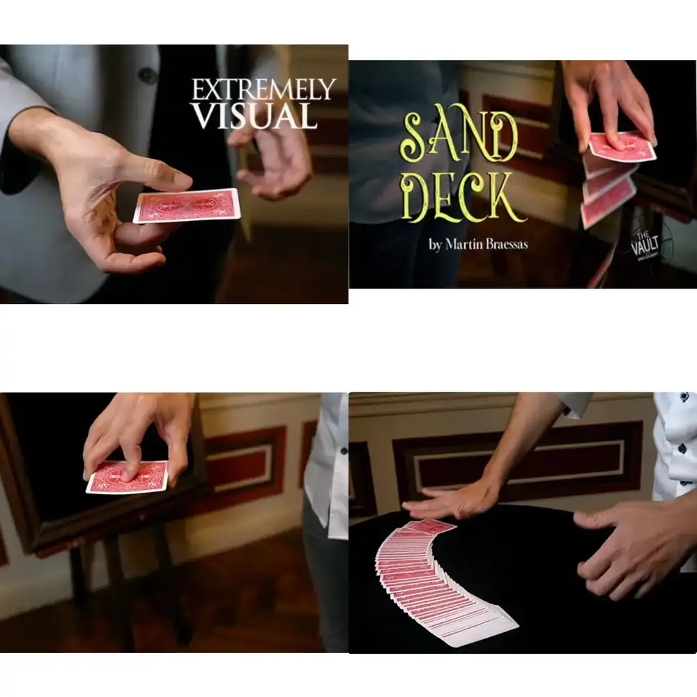 WAP01  The Vault - Sand Deck B - Magic Tricks ulasan dan harga