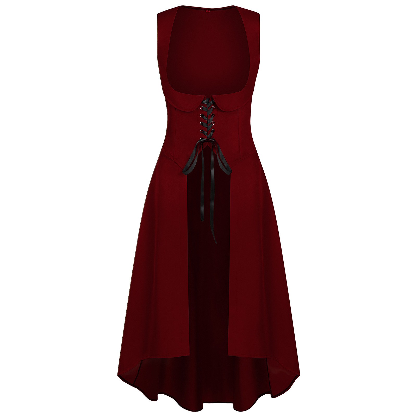 Long Dress Cosplay Costume Dre - Medieval Renaissance Dress Women ulasan dan harga
