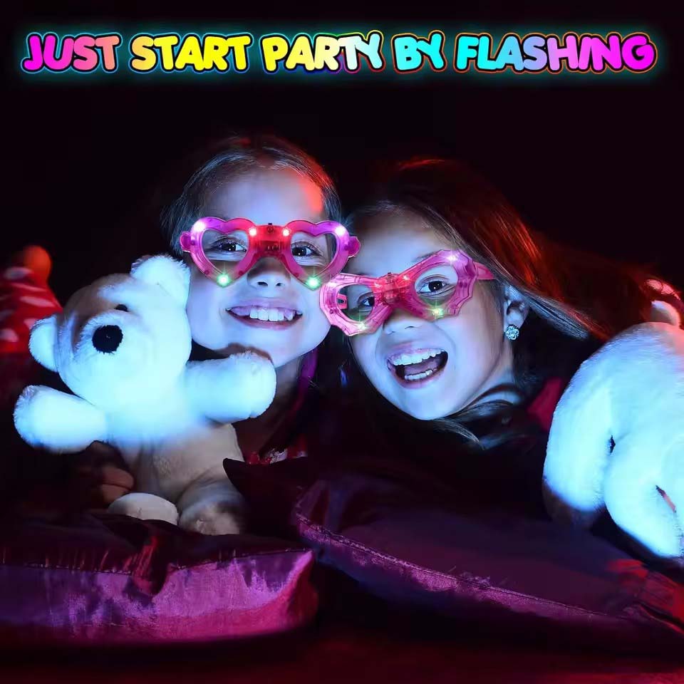Glow In The Dark Glasses Bulk  - Glow In The Dark Party Glasses ulasan dan harga