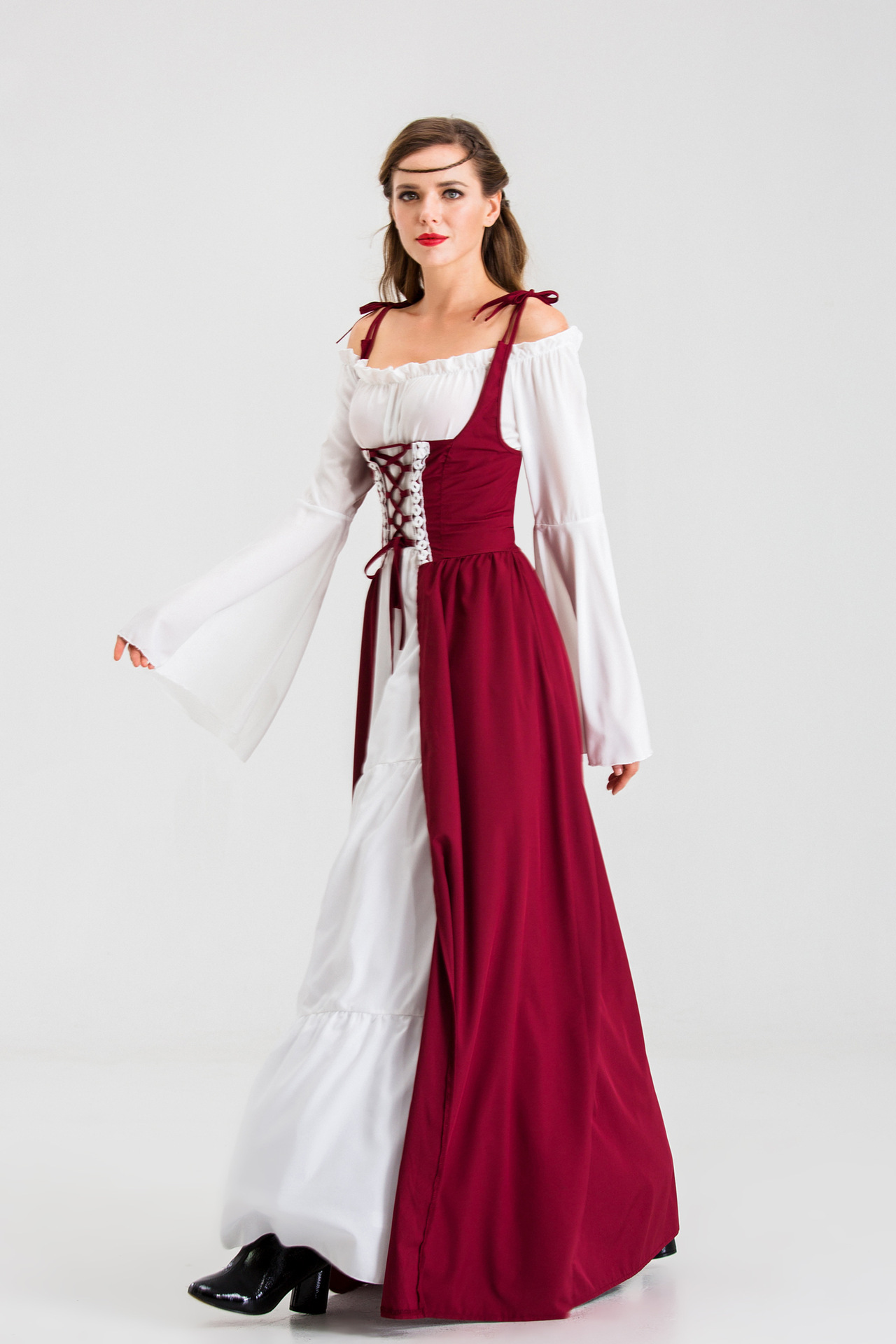 Lady Medieval Princess Dress R - Medieval Renaissance Dress Women ulasan dan harga
