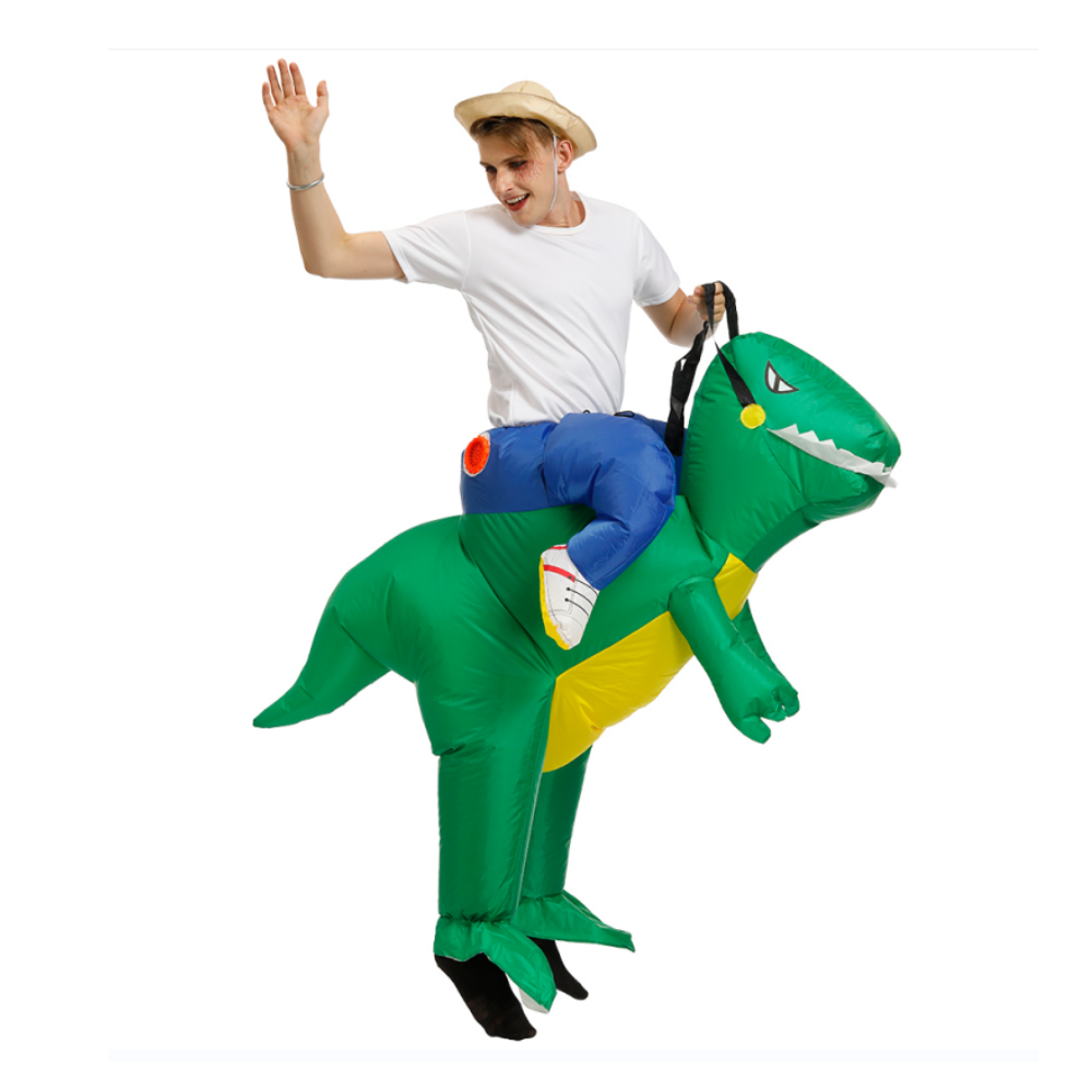 Ride On Dinosaur Inflatable Co - Costumes ulasan dan harga