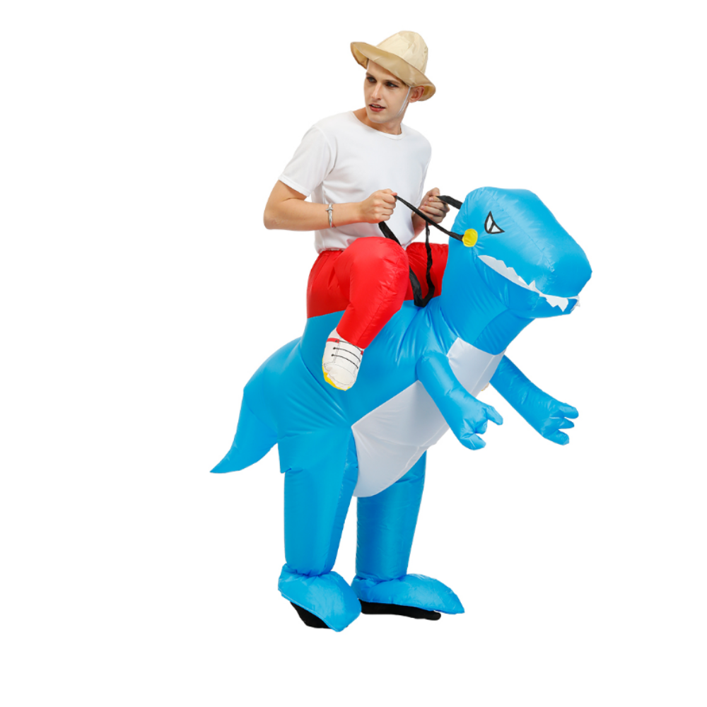 Ride On Dinosaur Inflatable Co - Costumes ulasan dan harga