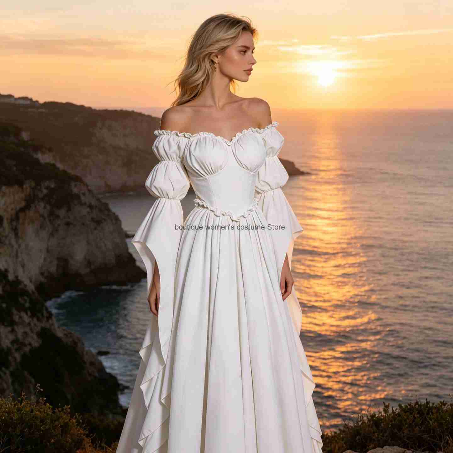 New Medieval Renaissance Gown  - Medieval Renaissance Dress Women ulasan dan harga