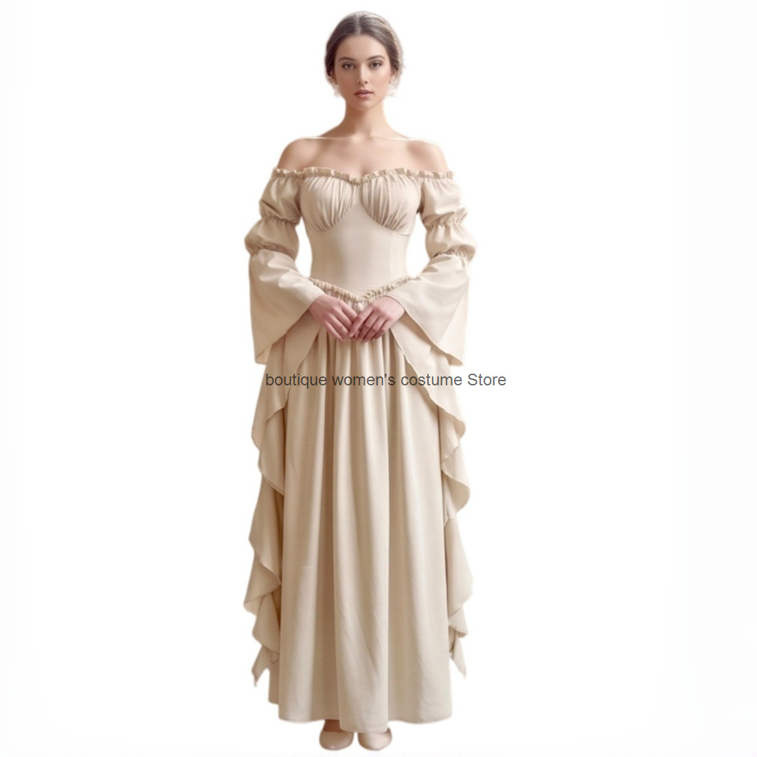 New Medieval Renaissance Gown  - Medieval Renaissance Dress Women ulasan dan harga