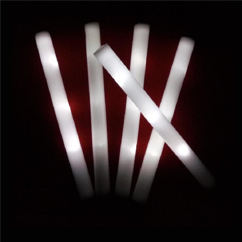 30/50 Pcs Led Foam Bar Glow In - Flashing Led Foam Sticks Party ulasan dan harga