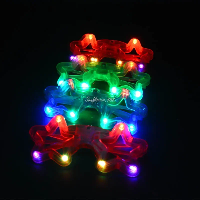 20pcs Light Up Glasses Glow In - Glow In The Dark Party Glasses ulasan dan harga