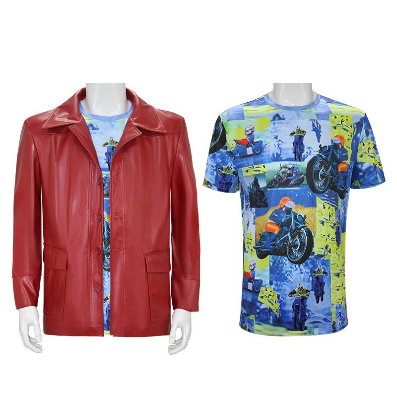 Men Red Leather Jacket Fight C - Glow In The Dark Party Glasses ulasan dan harga
