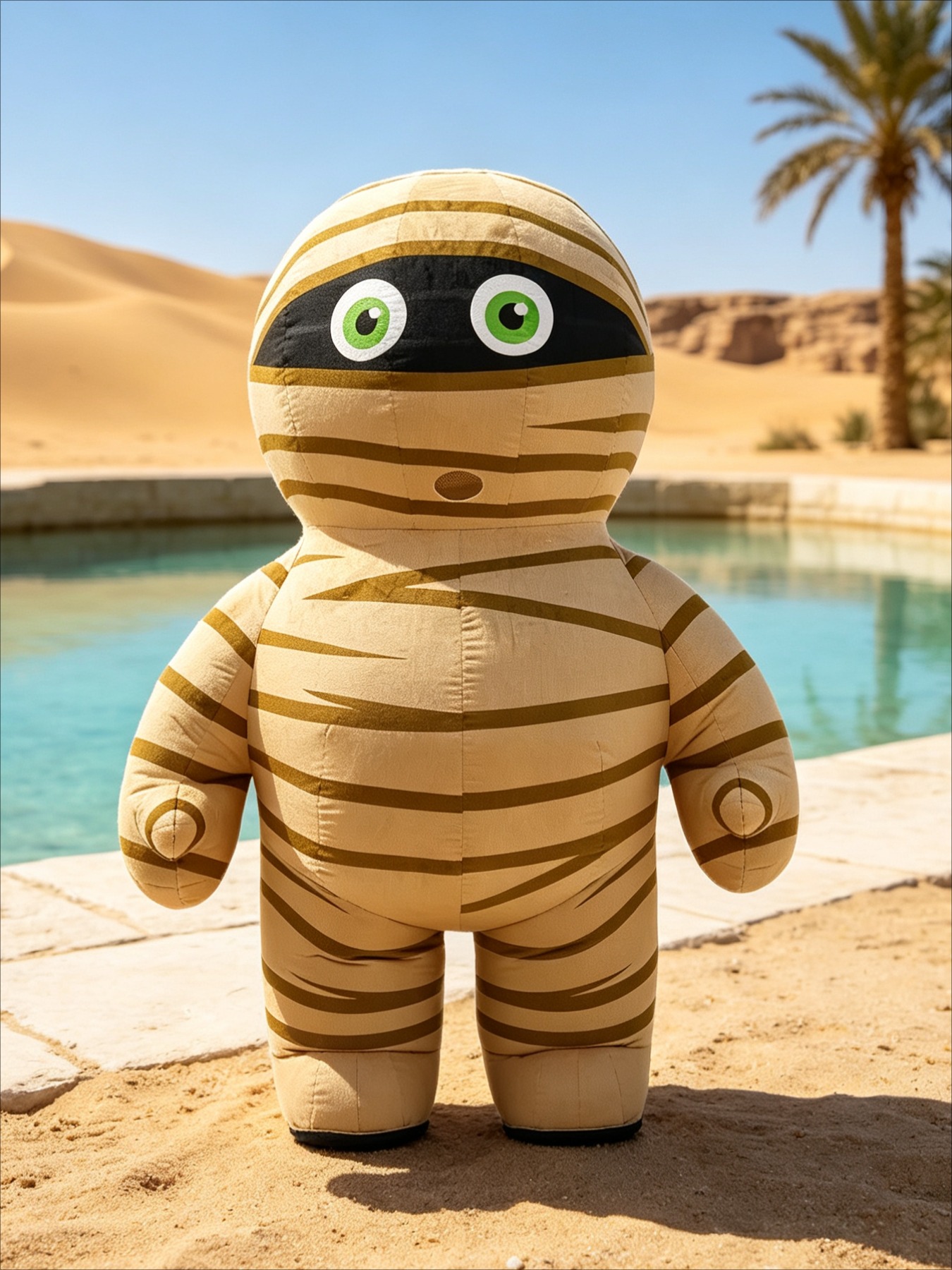 Inflatable Mummy Costume Masco - Costumes ulasan dan harga