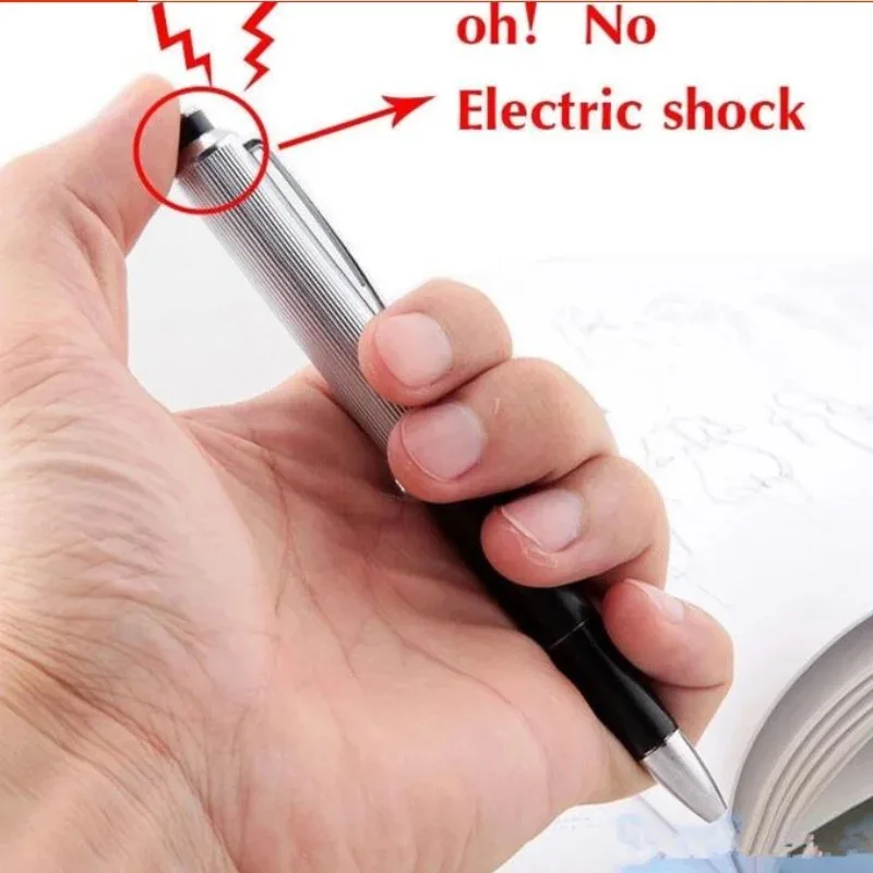 11L^1pcs Creative Electric Sho - Shock Pen Prank Toy ulasan dan harga