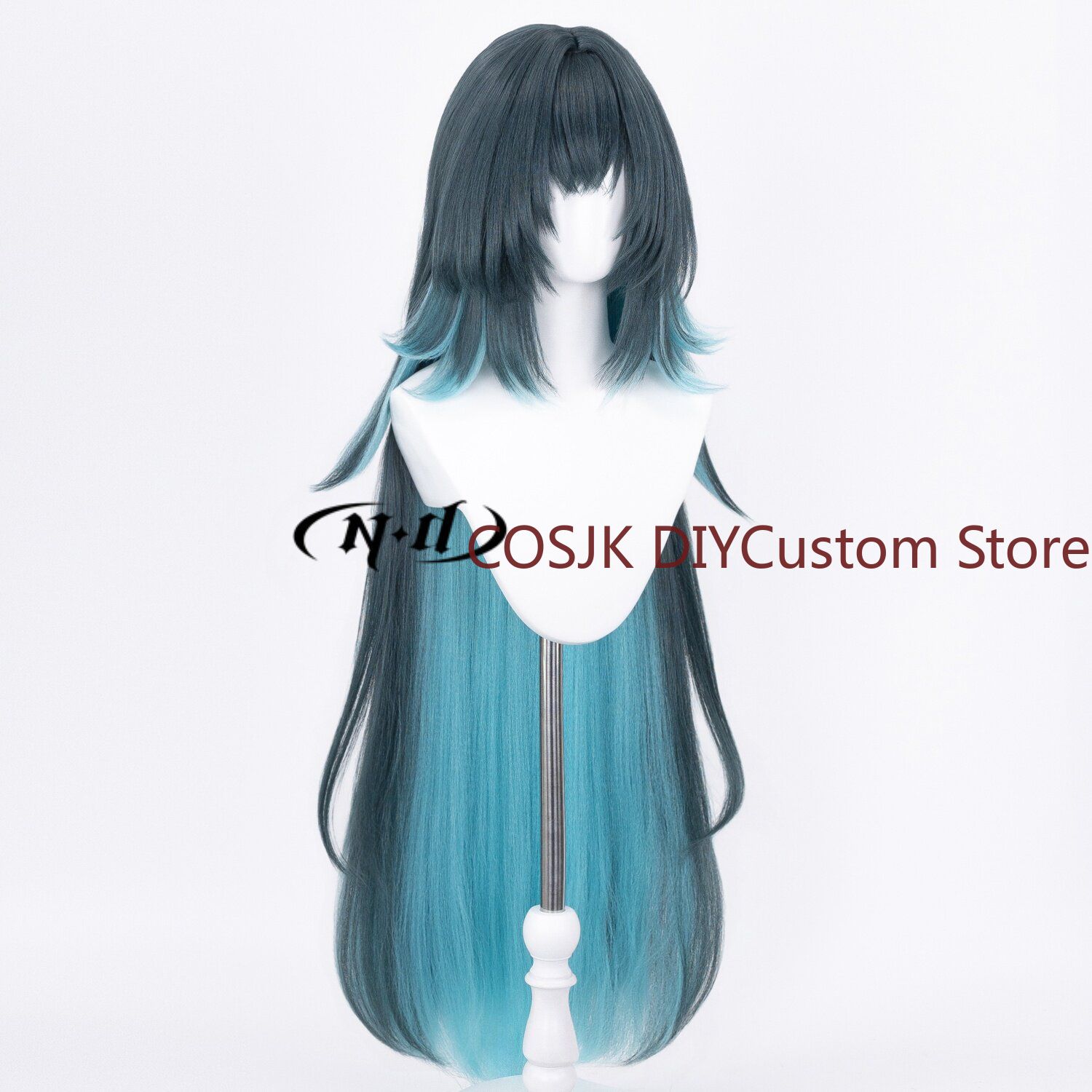 110cm Anime Danica Genshin Imp - Anime Cosplay Wig Heat Resistant ulasan dan harga