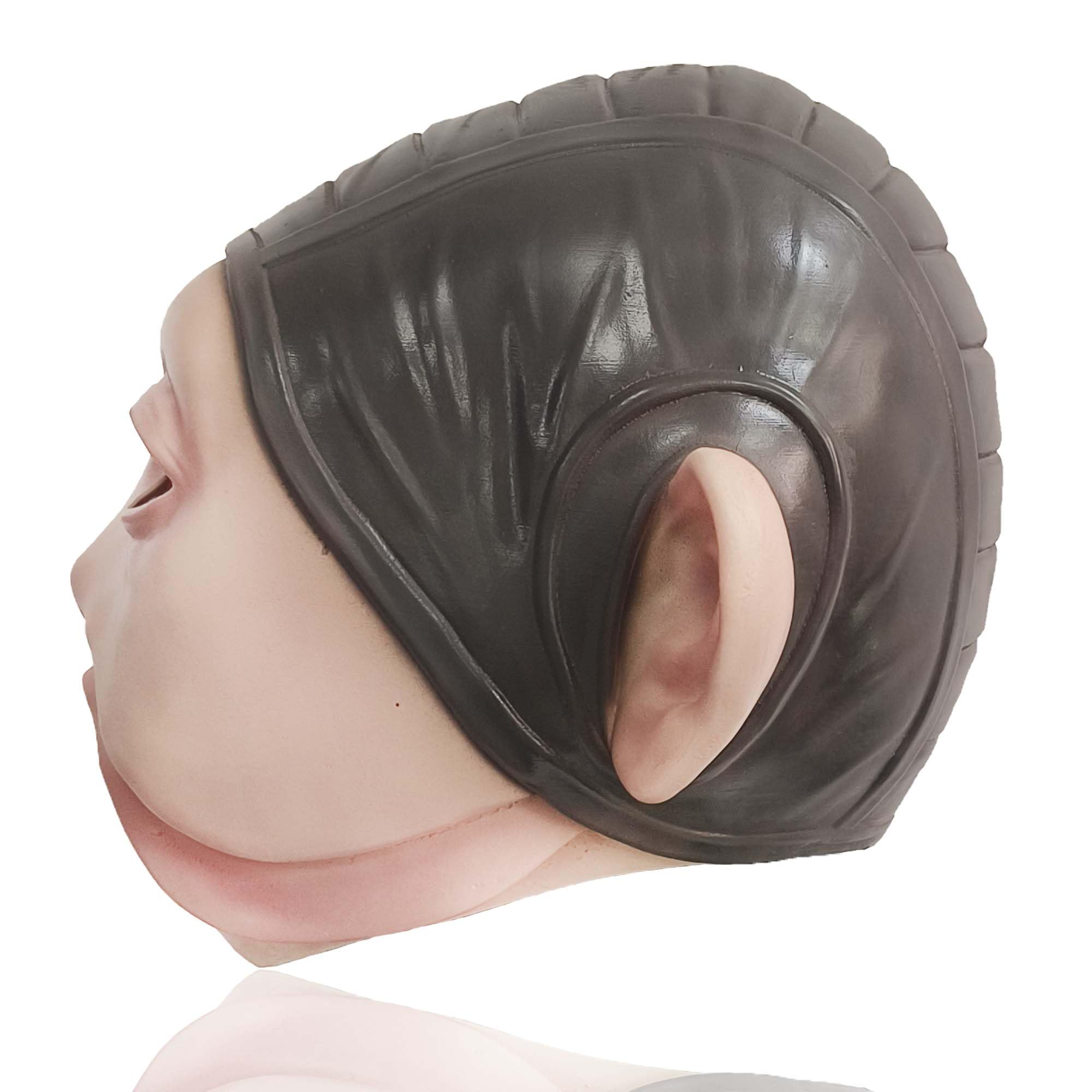 Nien Nunb Latex Mask Realistic - Latex Alien Mask Realistic ulasan dan harga