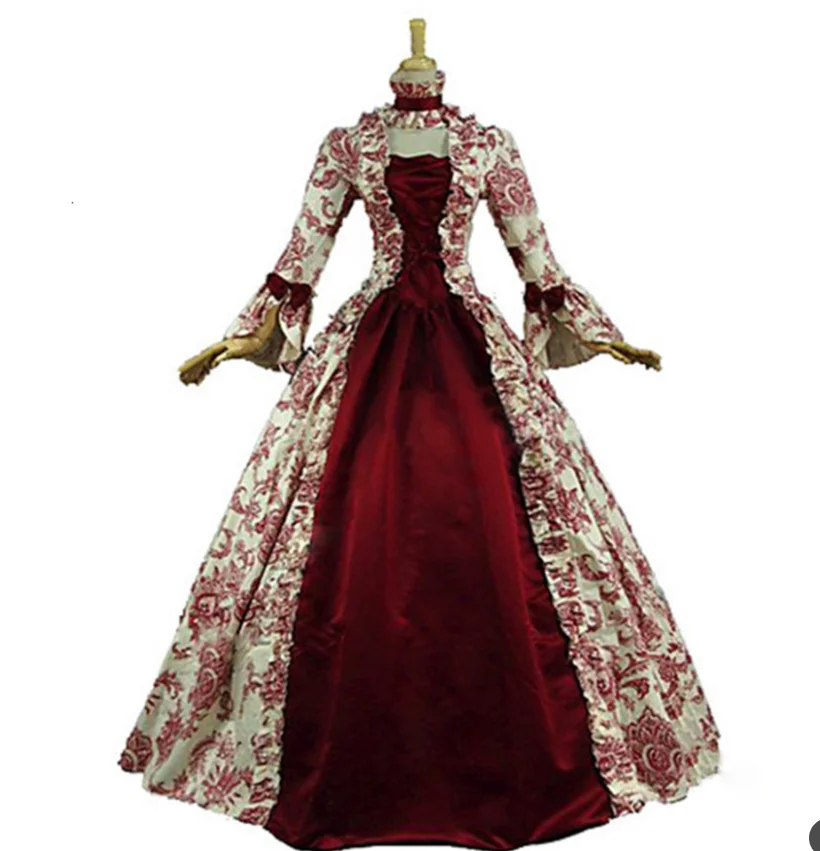 Women Medieval  Marie Antoinet - Medieval Renaissance Dress Women ulasan dan harga