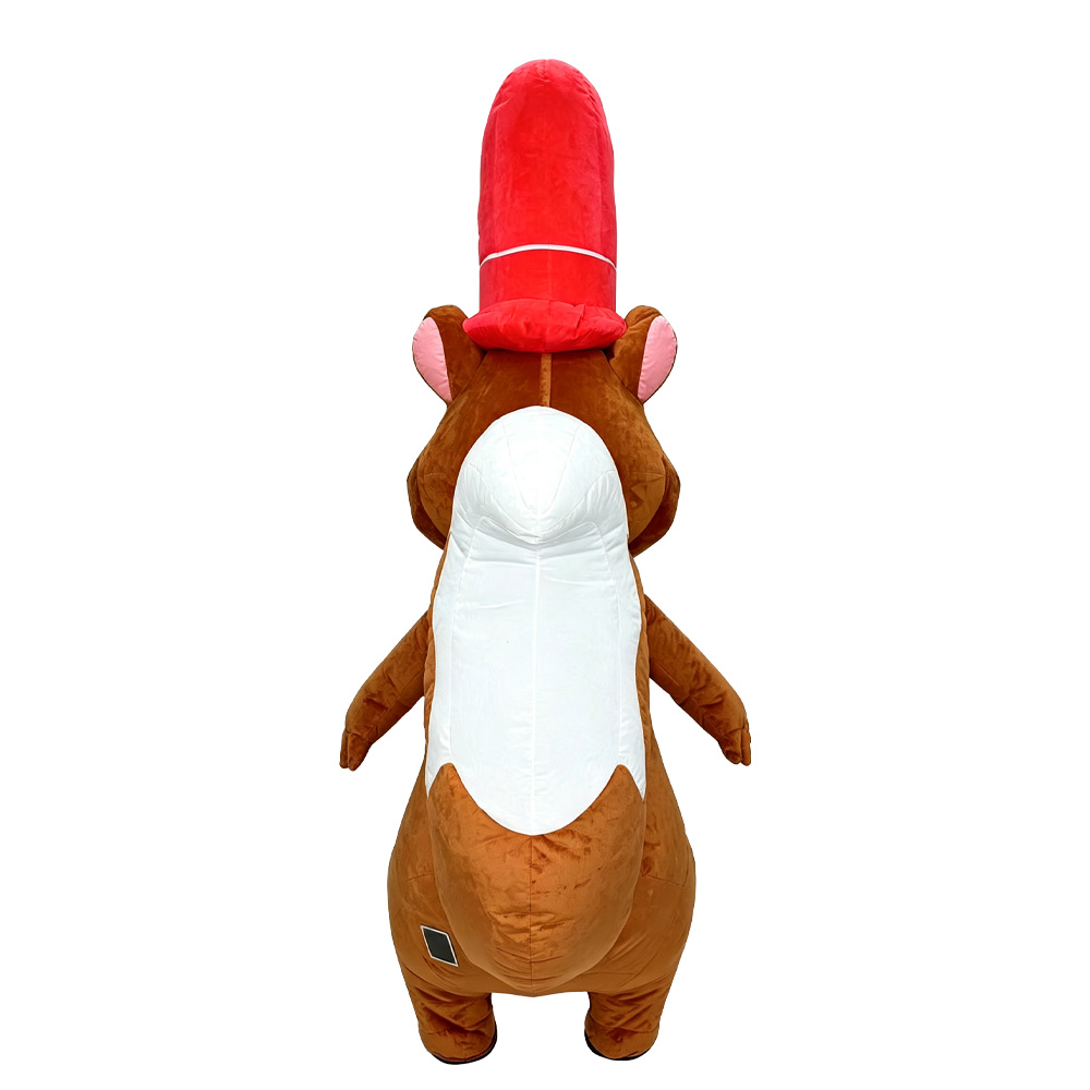 SAYGO Red Hat Squirrel Inflata - Costumes ulasan dan harga