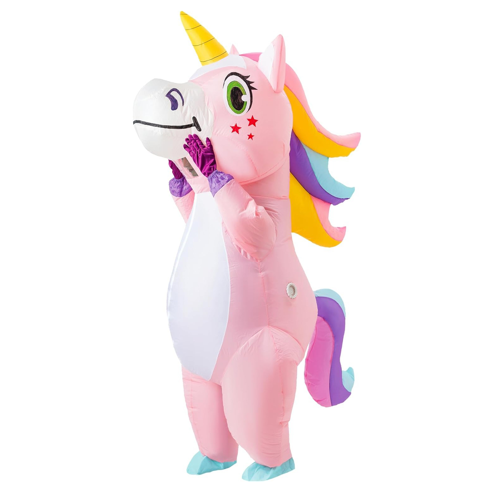 Inflatable Unicorn Costume Adu - Costumes ulasan dan harga