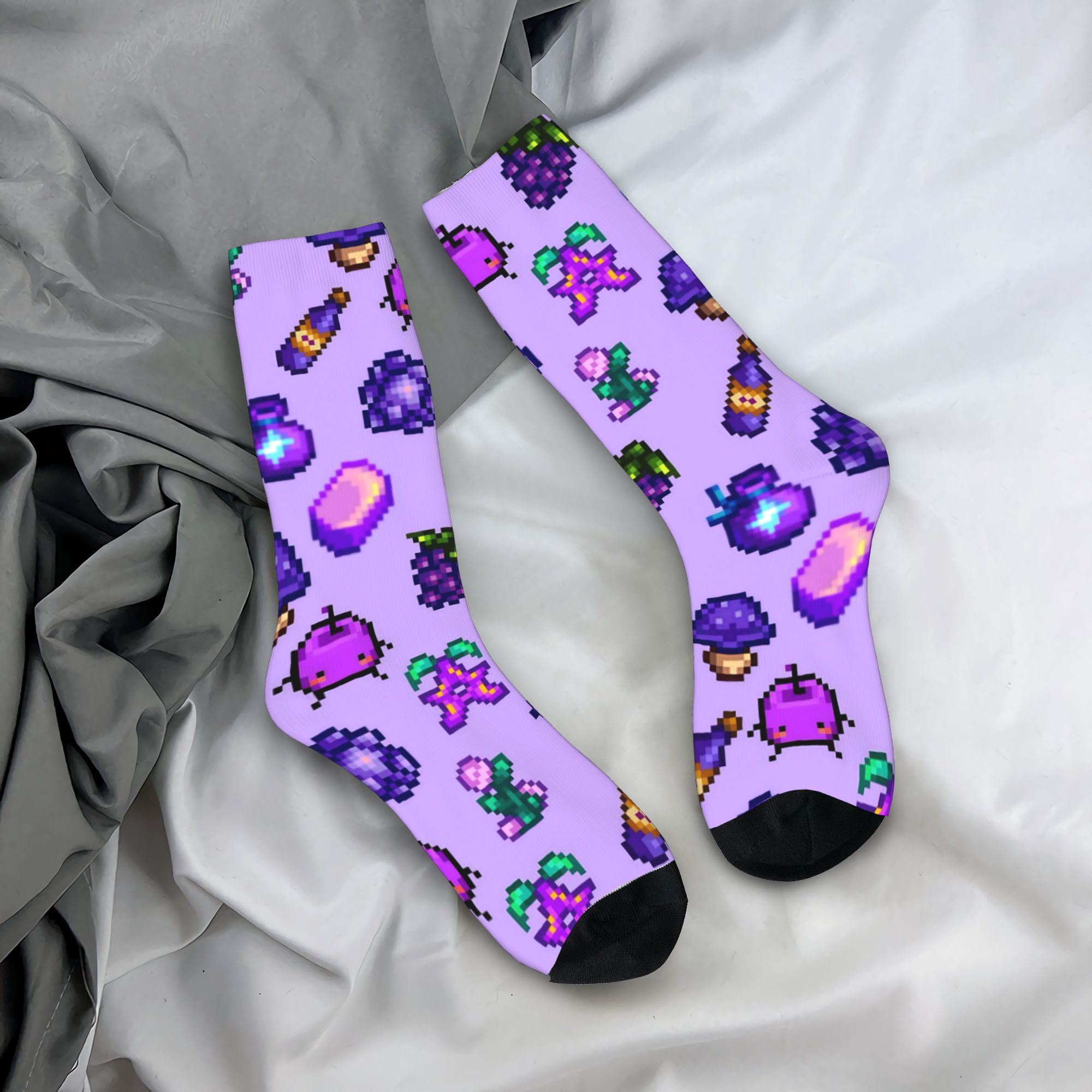 Stardew Valley Animals Chicken - Funny Chicken Leg Socks ulasan dan harga
