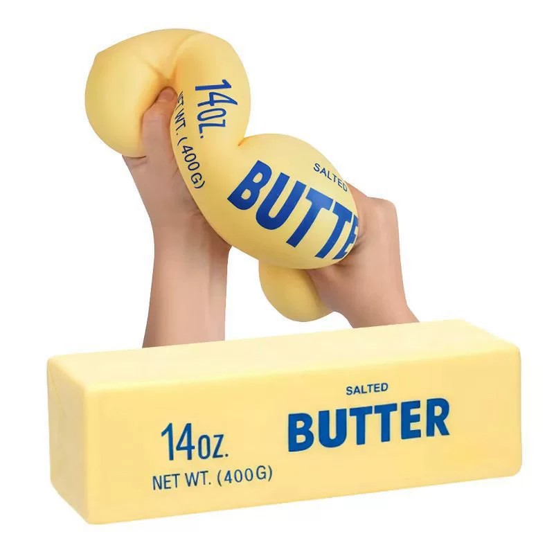 22cm Large Butter Stick Soft T - Novelty Gifts ulasan dan harga