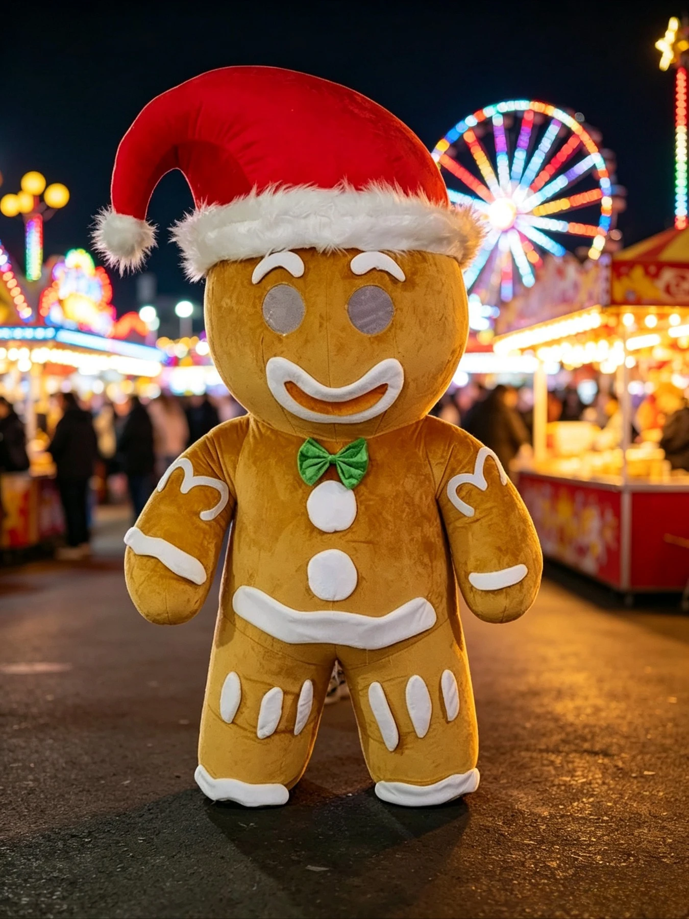 Inflatable Gingerbread Man Cos - Costumes ulasan dan harga