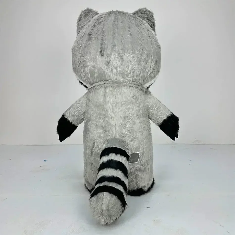 Grey Plush Inflatable Raccoon  - Costumes ulasan dan harga