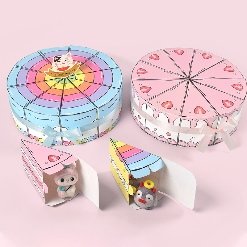 Triangular Cake Shaped Paper G - Party Supplies ulasan dan harga