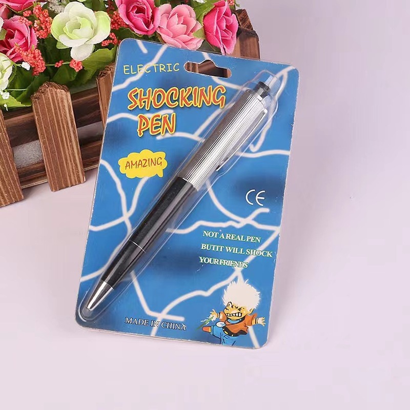 New Spot Prank Toys Daily Funn - Shock Pen Prank Toy ulasan dan harga