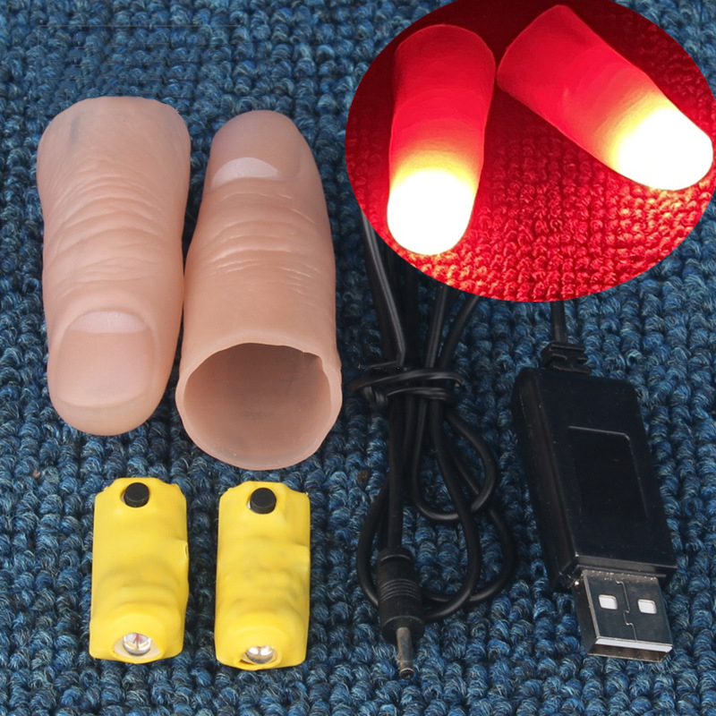 Professional Light-Pair Set (R - Thumb Tip Magic Trick Set ulasan dan harga