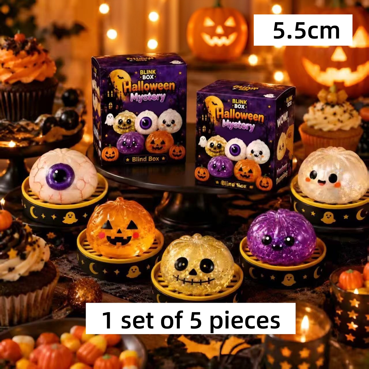 hot 5.5cm Halloween Ghost Pinc - Novelty Gifts ulasan dan harga