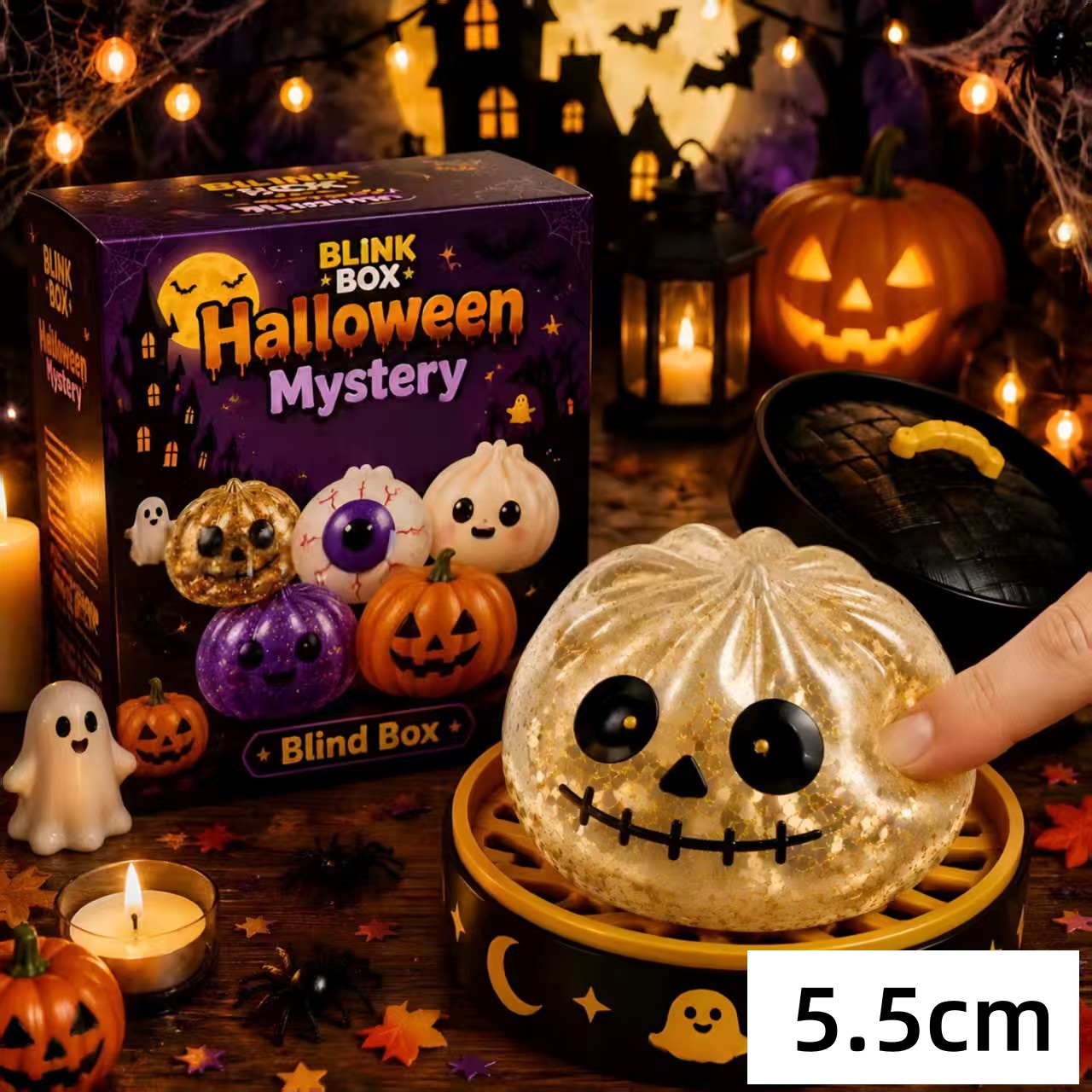 hot 5.5cm Halloween Ghost Pinc - Novelty Gifts ulasan dan harga