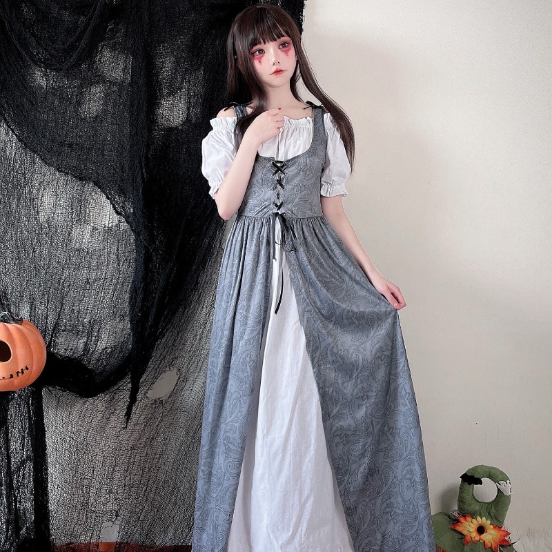 Women Medieval Costume Renaiss - Medieval Renaissance Dress Women ulasan dan harga
