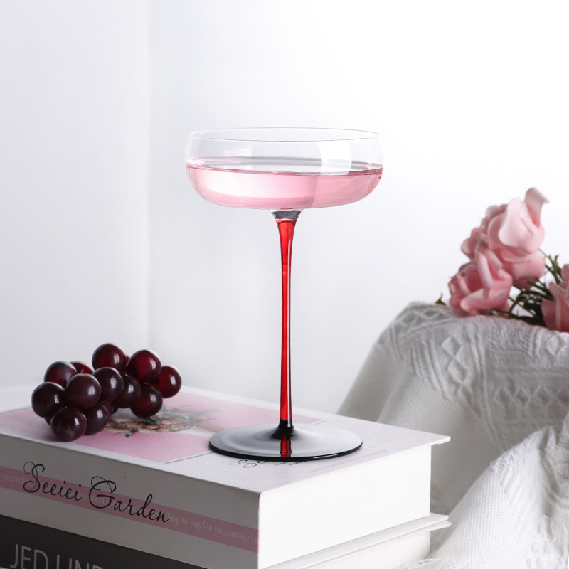 2/1Pcs 220ml Crystal Red Black - Glow In The Dark Party Glasses ulasan dan harga