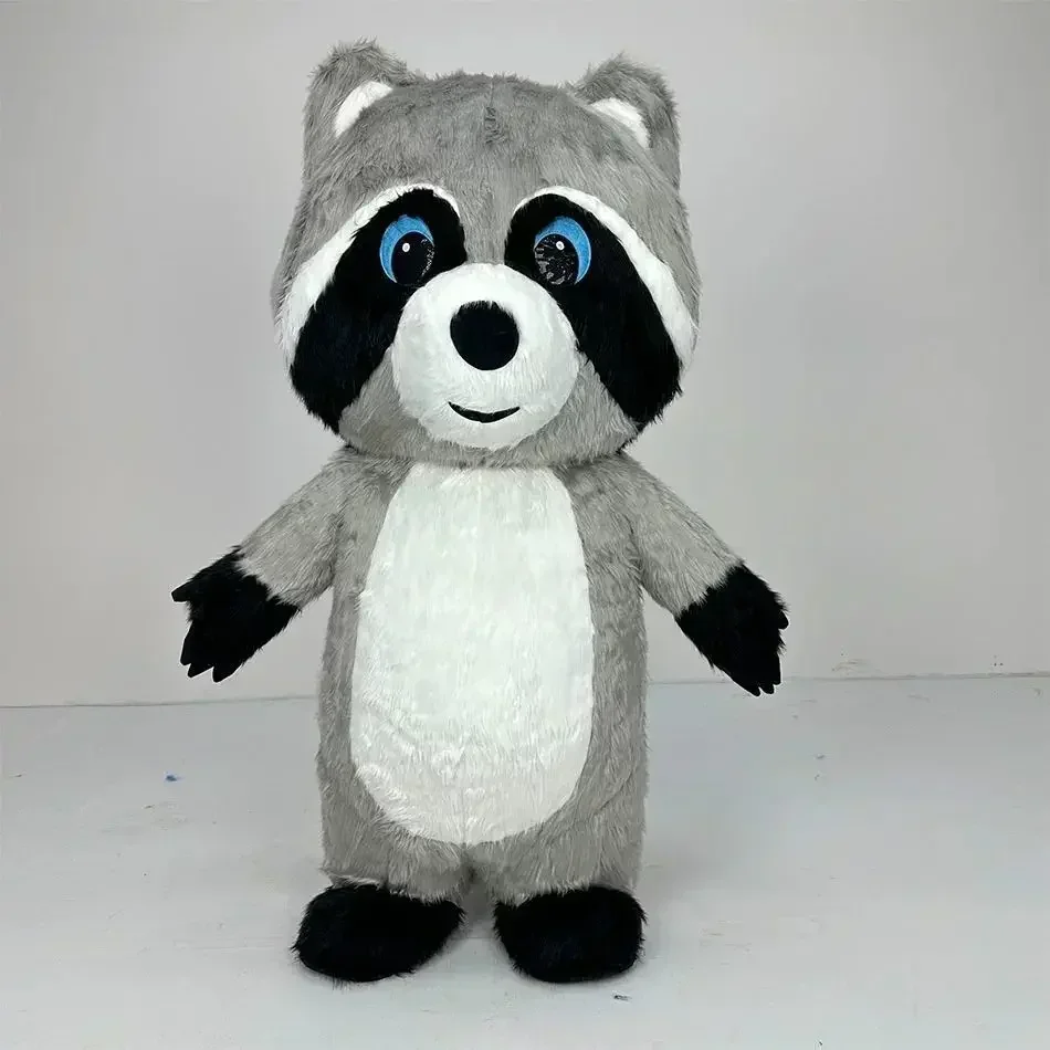 Grey Plush Inflatable Raccoon  - Costumes ulasan dan harga