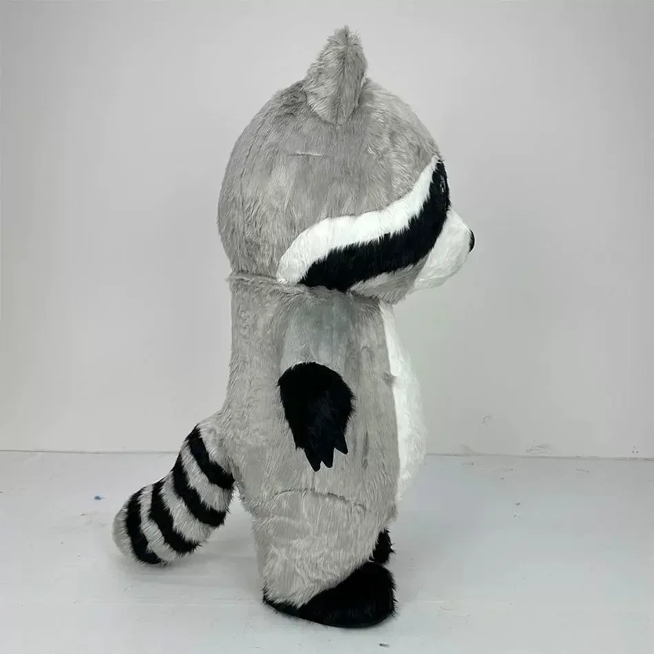 Grey Plush Inflatable Raccoon  - Costumes ulasan dan harga