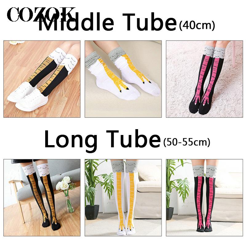High Quality Womens Crazy Funn - Funny Chicken Leg Socks ulasan dan harga