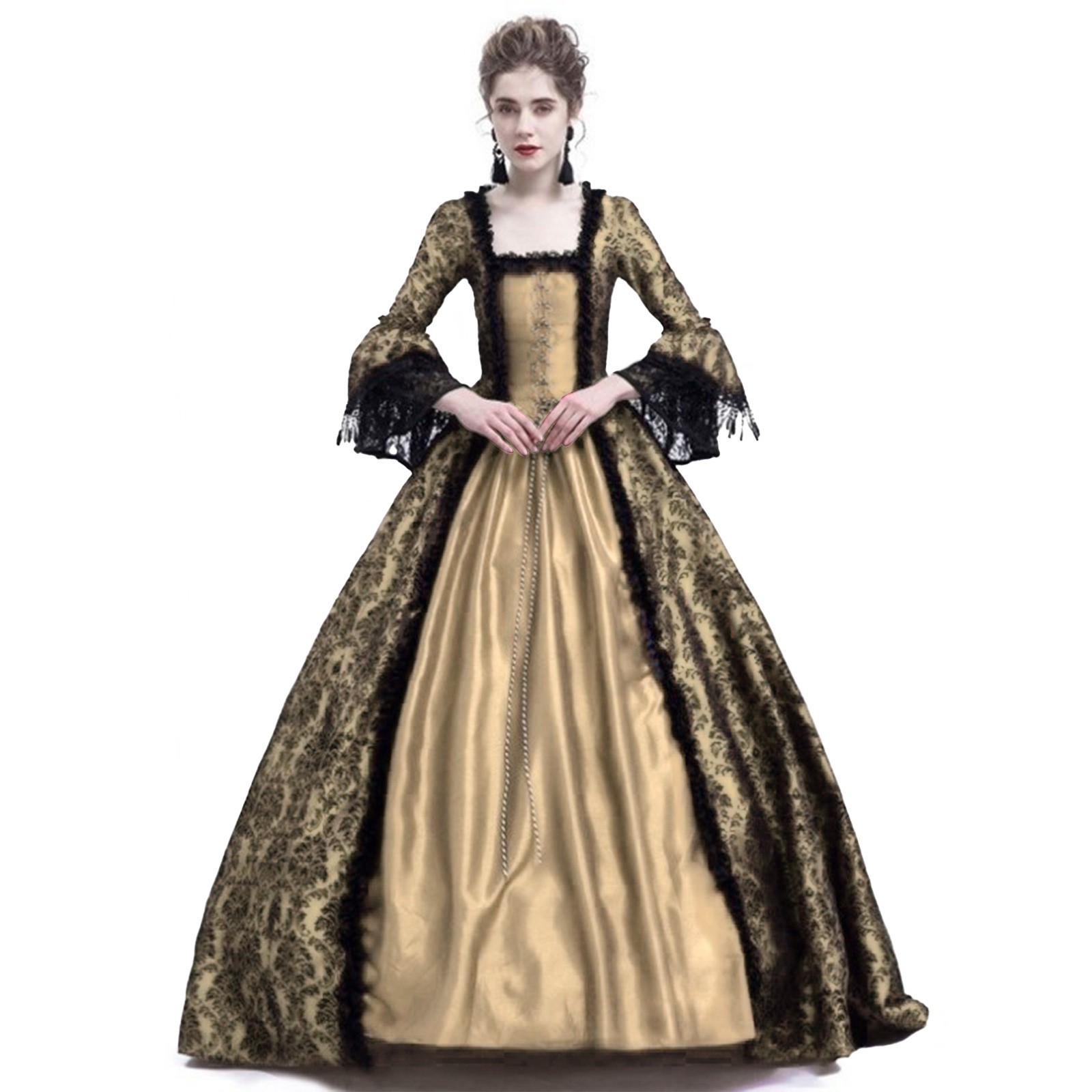 Halloween Cosplay Palace Women - Medieval Renaissance Dress Women ulasan dan harga