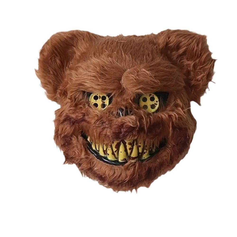 Bloody Plush Bunny Mask Hallow - Led Purge Mask Halloween ulasan dan harga