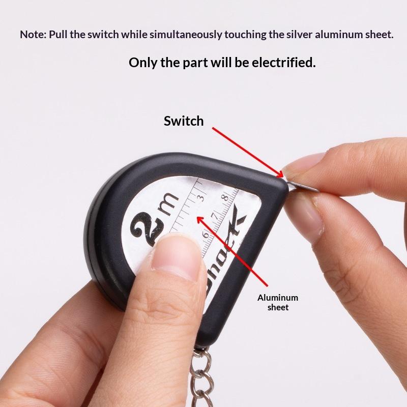 Electric Shock Tape Measure Pr - Shock Pen Prank Toy ulasan dan harga